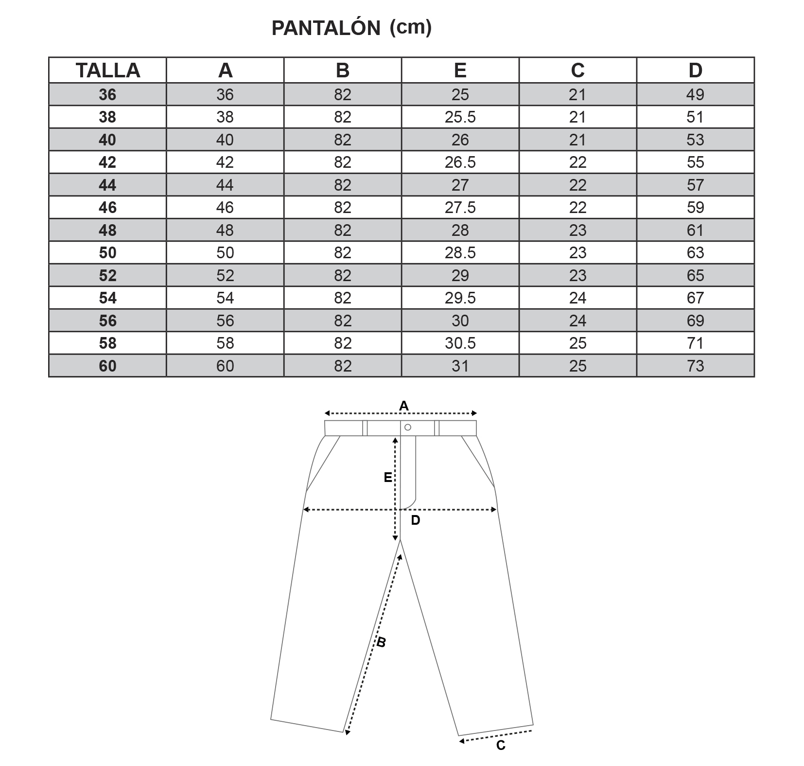 Pantalón adulto rayas - La Barraca Fallera